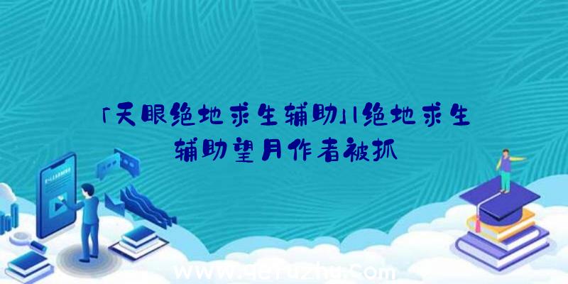 「天眼绝地求生辅助」|绝地求生辅助望月作者被抓
